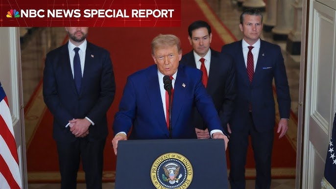 Special Report: President Trump delivers remarks on Iran strikes